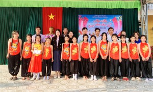 Trường tiểu học Kỳ Thịnh 1 tổ chức Hội thi “ Giao lưu tiếng hát học sinh” năm học 2023- 2024
